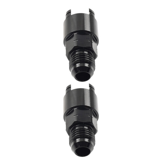 ya 10 5.29 6AN Male to 5/16 Quick Disconnect EFI Fuel Rail Adapter Fitting For GM LS