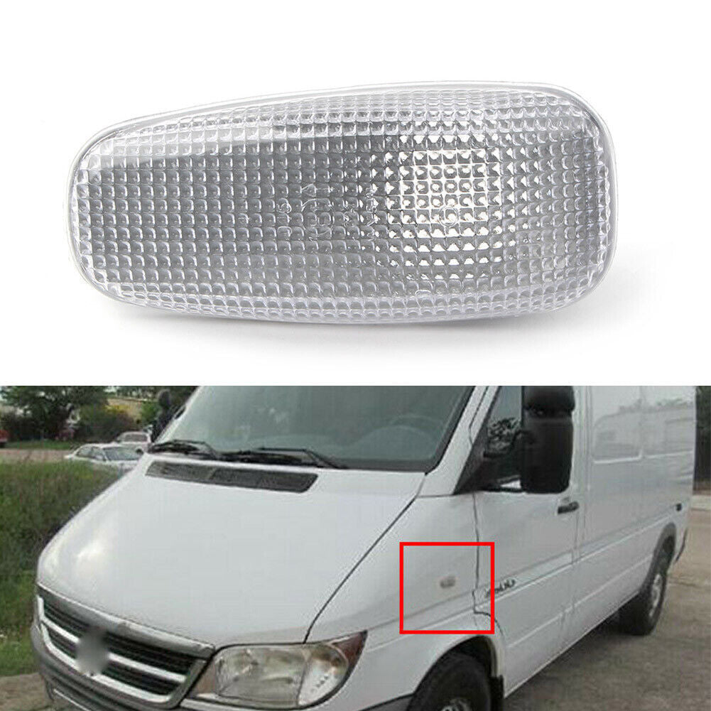 ya 2 6.29 Turn Signal Side Repeater Light Lens for Dodge SPRINTER 2500 3500 2003-2006 USA