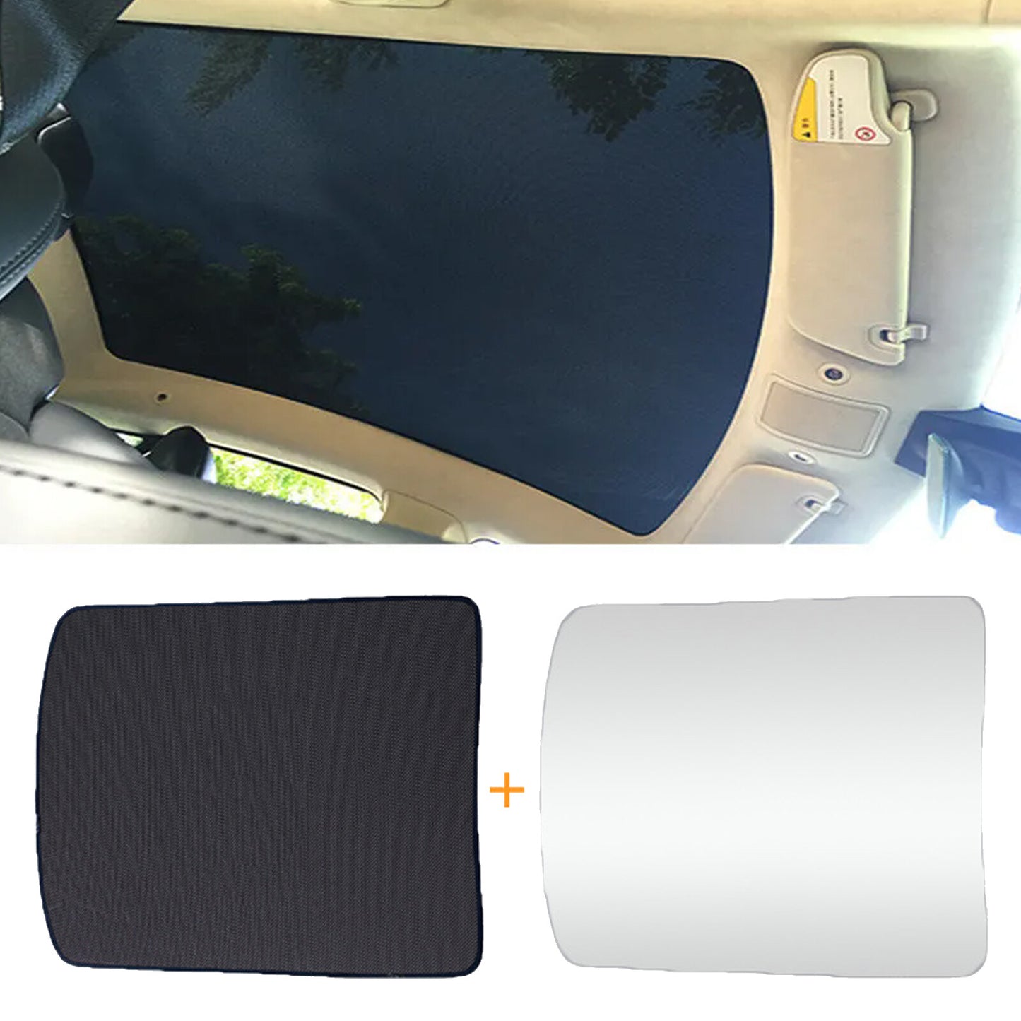ya 2 6.26.2 UV Reflection Roof Sunshade Window Sunroof Cover for Tesla Model S 2015-2020 PgQ