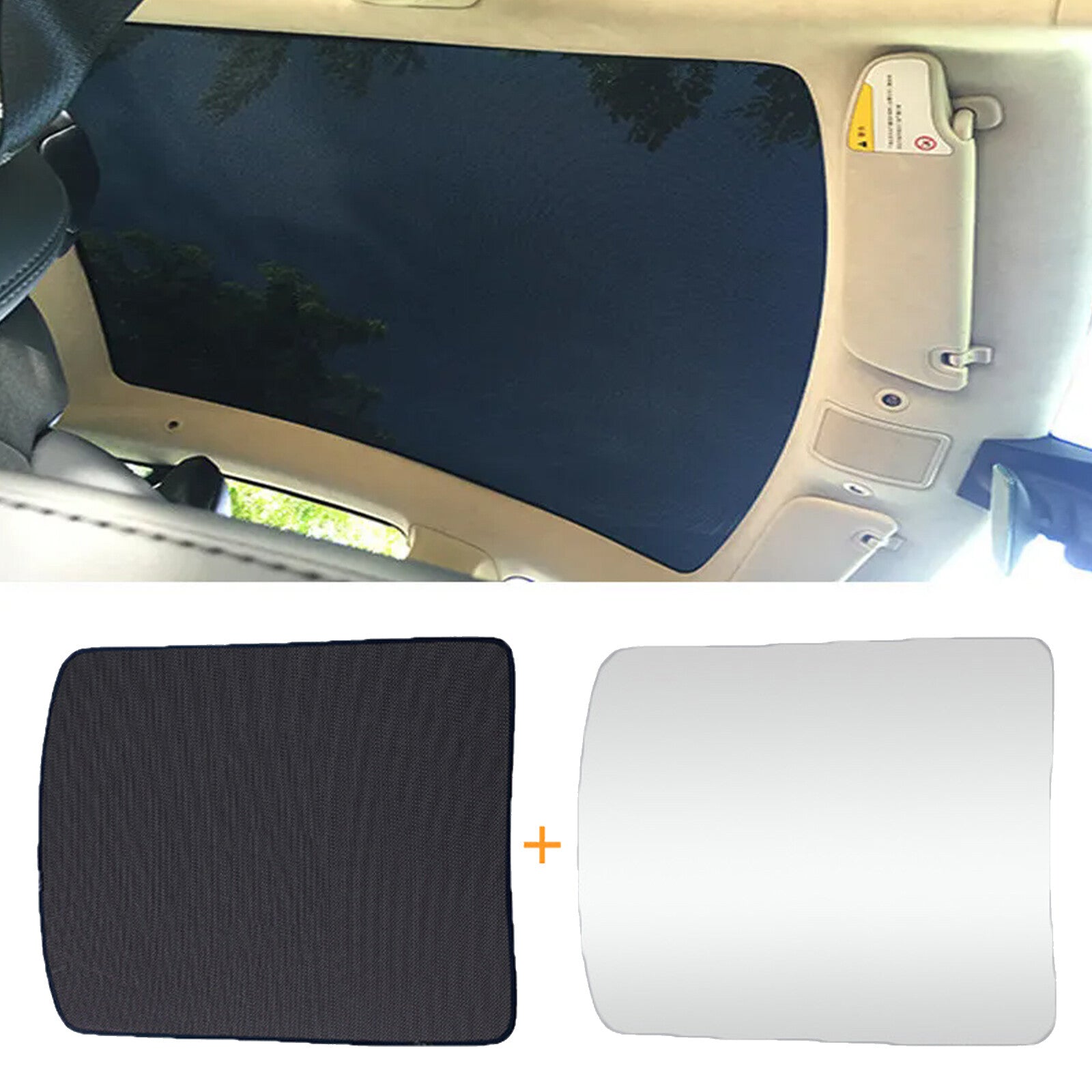 ya 2 6.26.2 UV Reflection Roof Sunshade Window Sunroof Cover for Tesla Model S 2015-2020 PgQ
