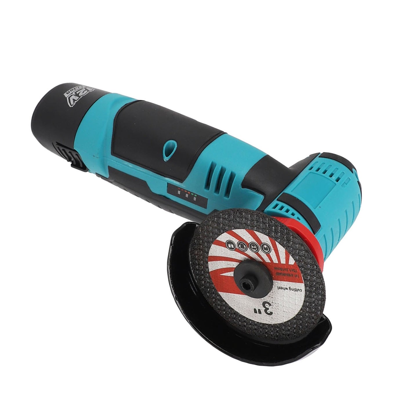 ya 17 EU Plug 100-2 3in Angle Grinder Cordless Electric Grinding Tool 12V Hand