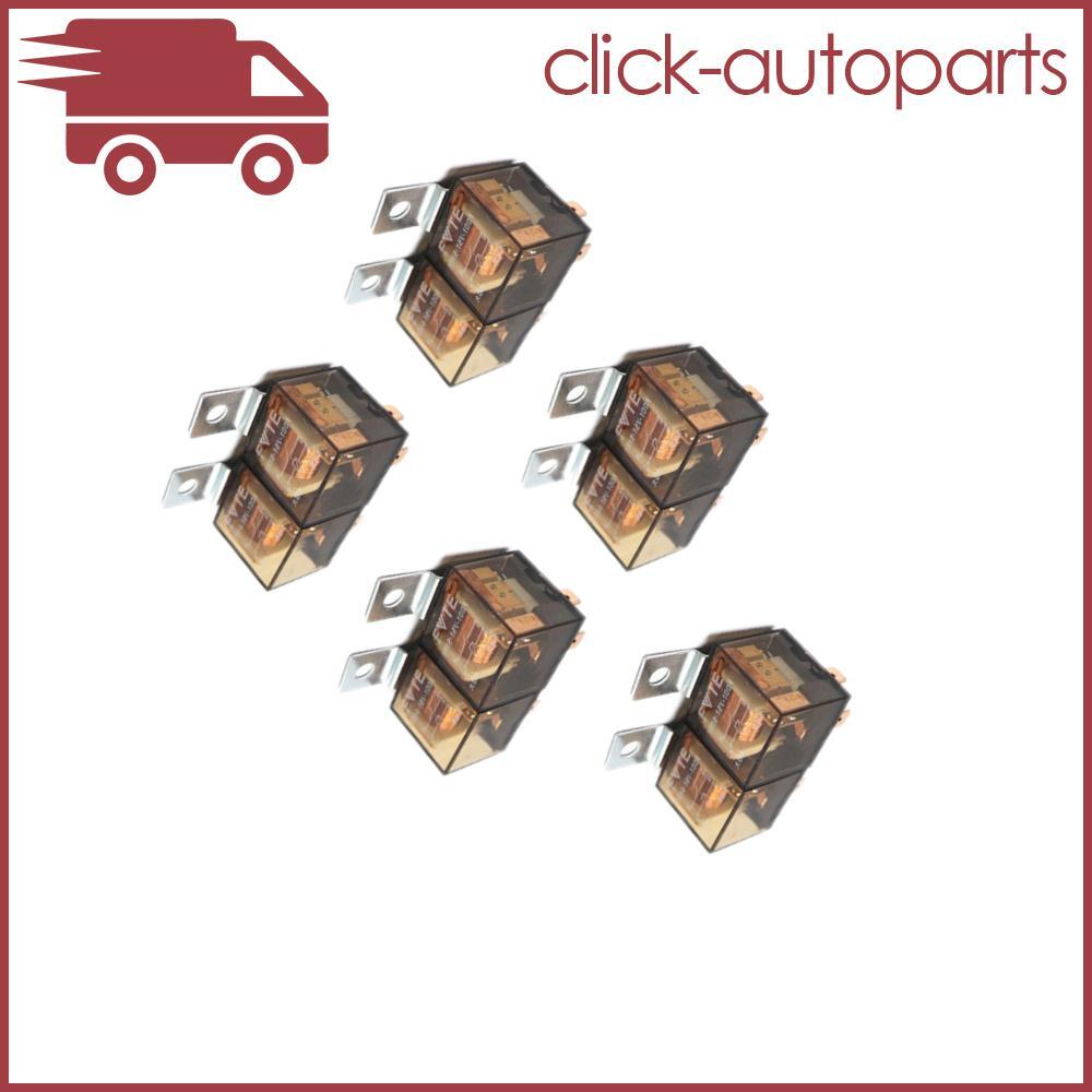 ya 1 7.4 5x Waterproof Automotive Relay SPDT Car Control Device 4-pin Car Relays 24V 100A