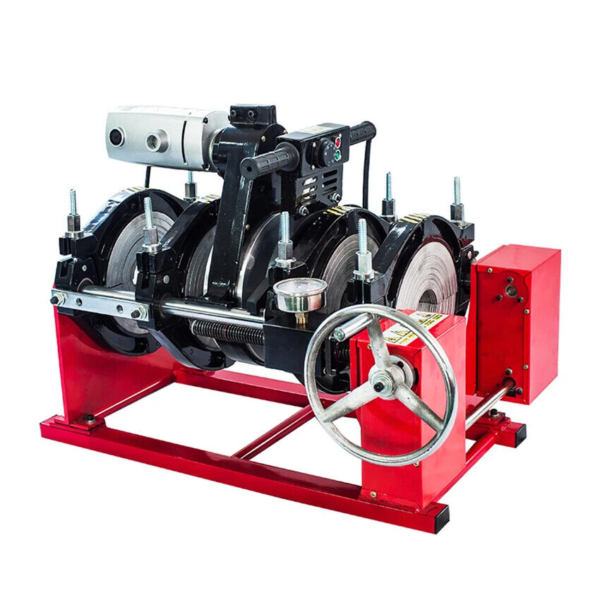 Heat Fusion Welding Machine Hand Crank/screw PE Pipe Butt Welding Machine