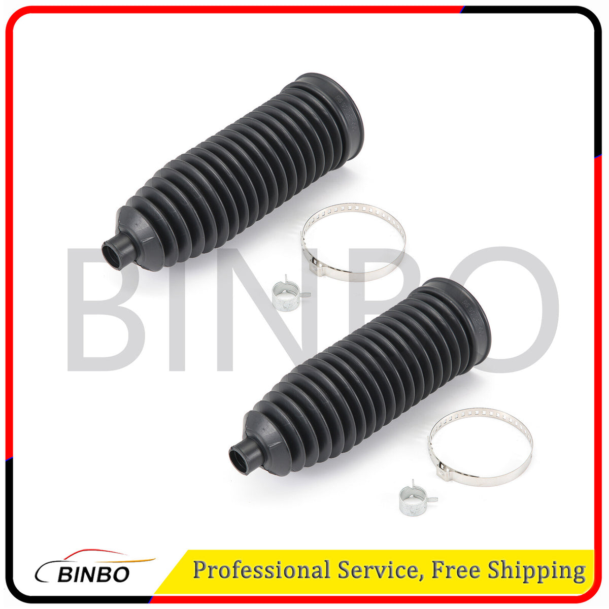 ya 5 8.7 2 Set Steering Bellow Front for Mercedes C200 C300 C350e E200 E350e A2054600696
