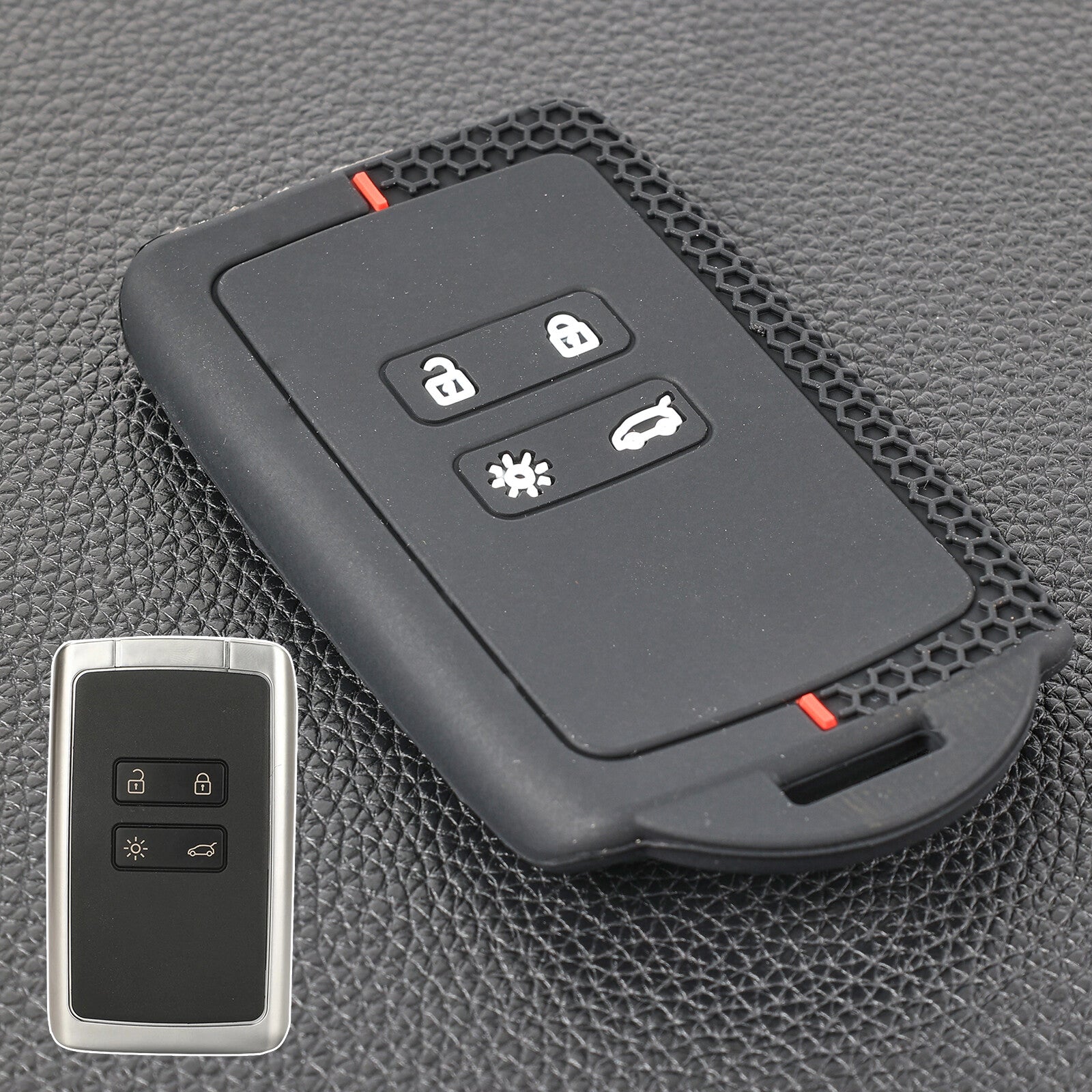 ya 5 8.7 Silicone Key Fob Cover Case for Renault Captur Zoe Espace for Dacia Logan Koleos