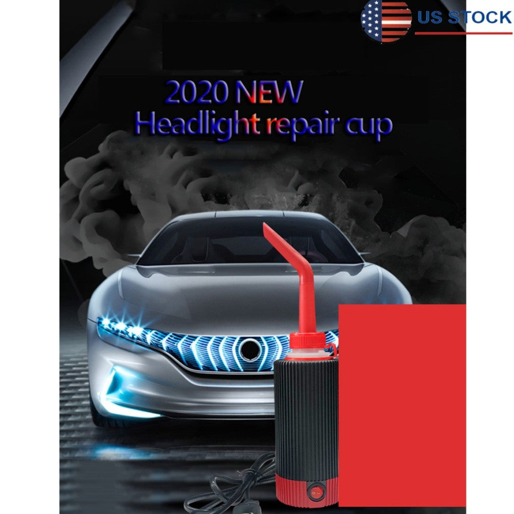 ya 13 5.27.2 Car Truck Headlight Lens Restoration Kit Headlamp Refurbished Atomized Cup 200ML
