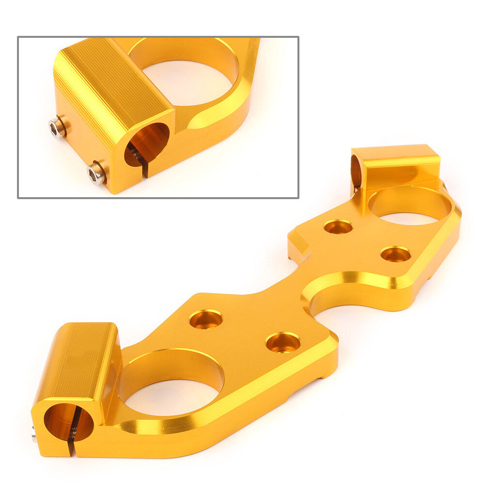 ya 5 8.7 Triple Tree Front End Upper Top Clamp fit for Suzuki GSXR 1300 Hayabusa 2008-19 Gold