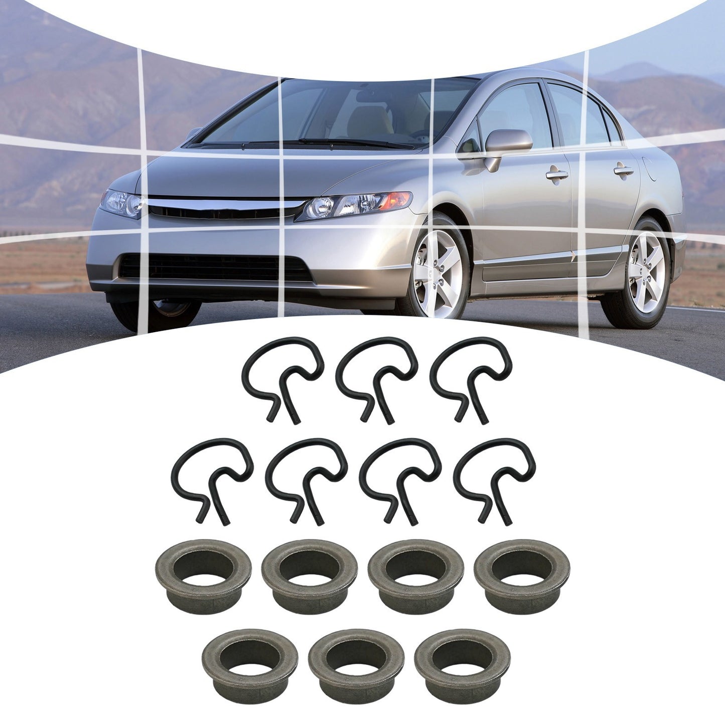 ya 5 8.7 for MANual Transmission Shifter Bushing Shifter Bushing With Clips Easy Installation