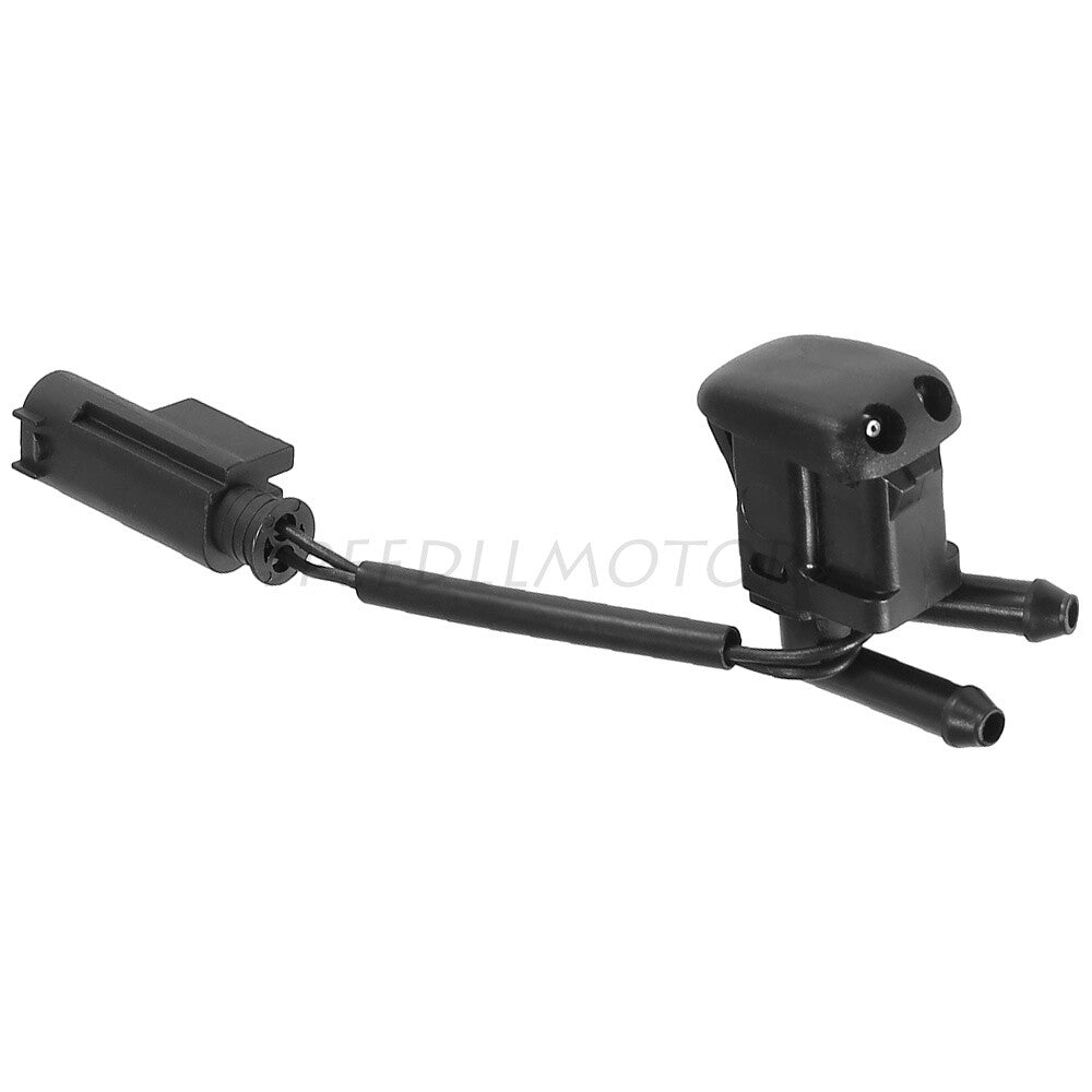 ya 13 for BMW E39 5-Series Windshield Washer Nozzle Heated-Dual Inlet Squirter Jet
