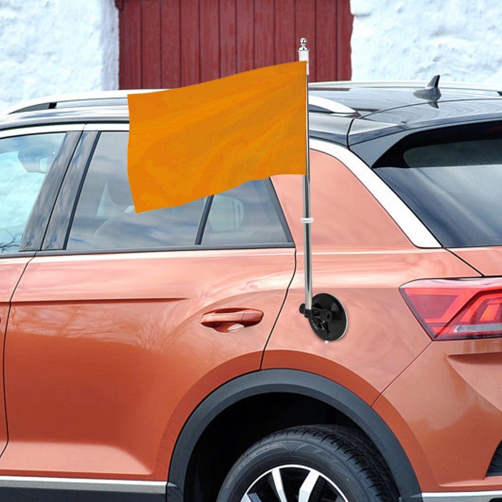 ya 5 8.7 Automobile Flagpole Suction Cup Car Mount Travel Window Holders for Truck