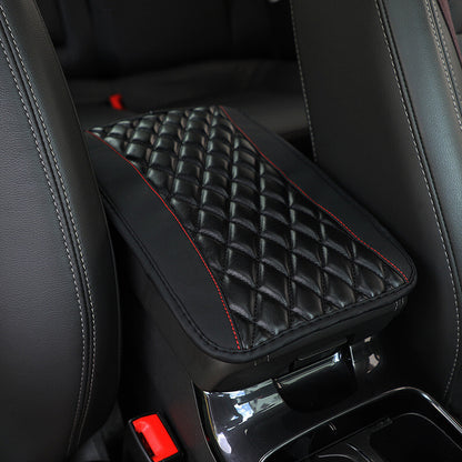 ya 5 8.7 Car Armrest Pad Cover Center Console Box Support Mat Protector Interior Leather