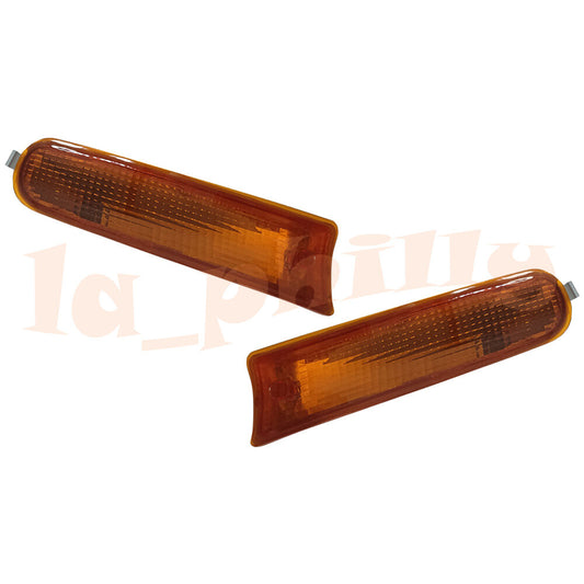 ya 13 5.27.2 2x Front LH+RH Bumper Fog Light Lamps Housing Fit for Toyota RAV4 95-97 Yellow
