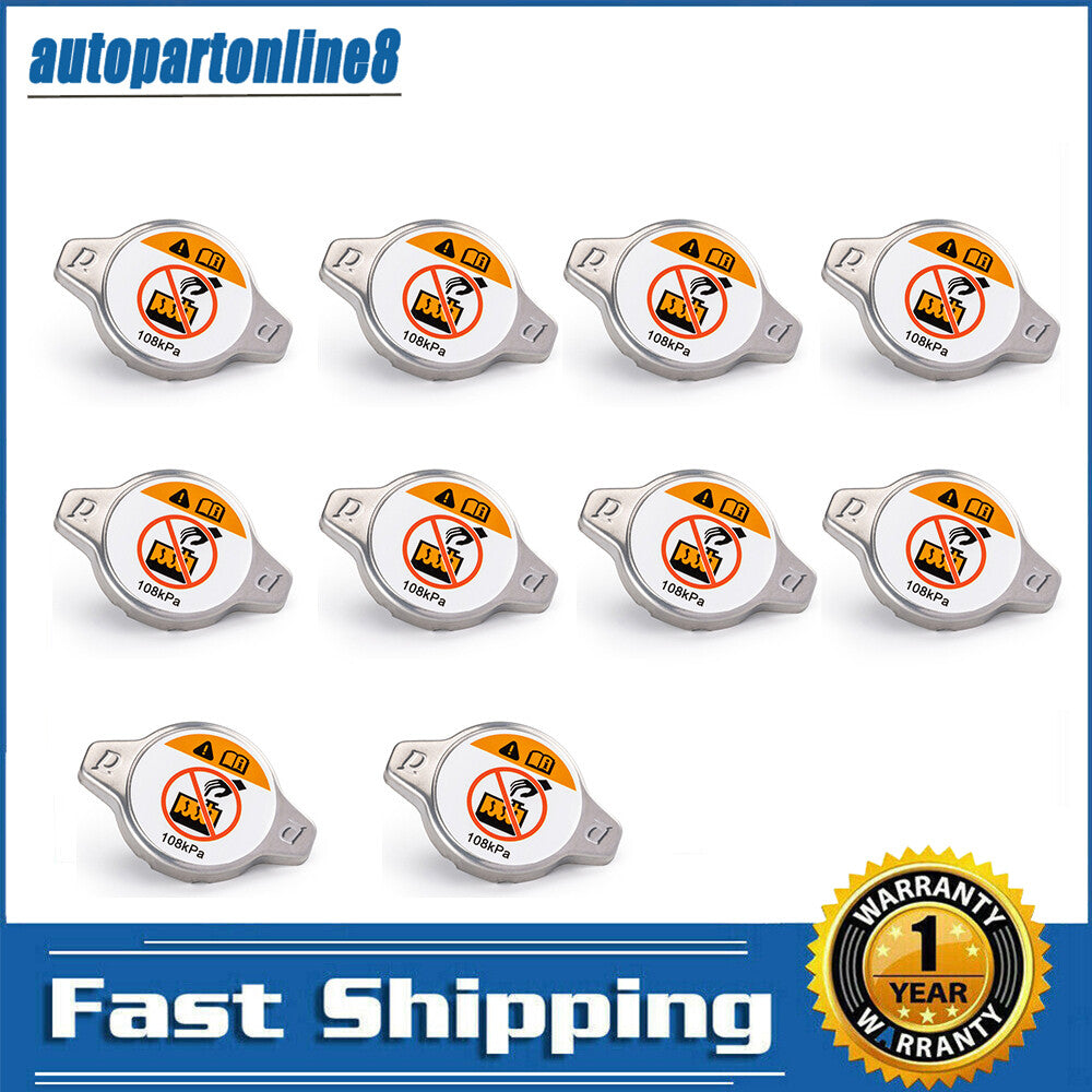 ya 7 6.10 10 Pack Radiator Cap for Toyota for Acura for Lexus for Chevrolet for Chrysler for Dodge 16401-30020