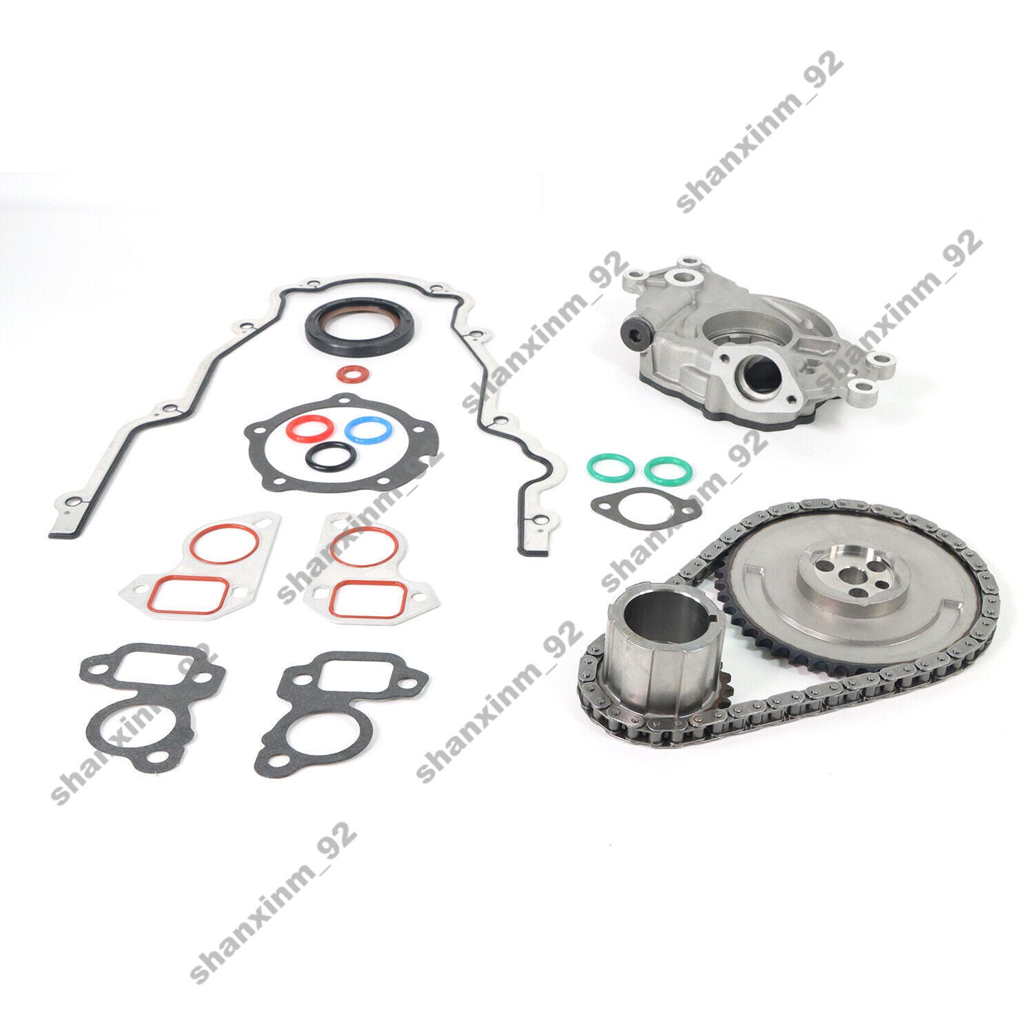 ya 9 6.4 Oil Pump Gaskets Timing Chain Kit for Chevy LS1 LS3 LS2 LS6 4.8L 5.3L 2007-2013