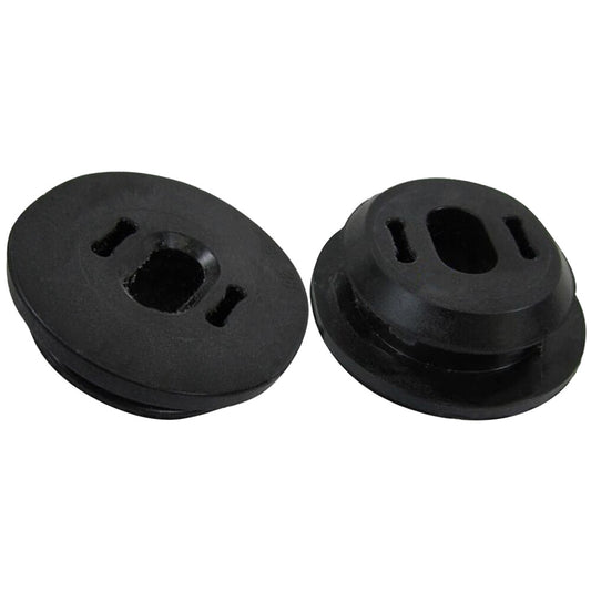 ya 27 6.21 New 2PCS Radiator Insulators Rubber for Dodge Dart & for Jeep Cherokee 2014-19 Black