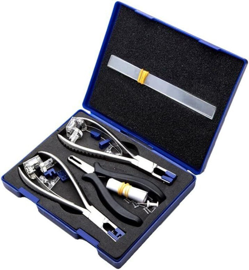 ya 25 Professio l Eye Glass Repairing Tools Kit for Rimless Glasses ame Repair Tool