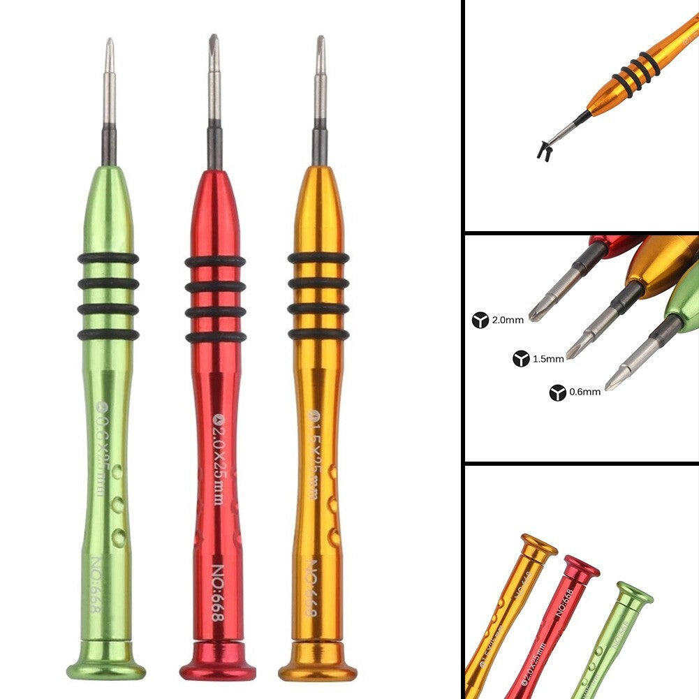 ya 26 Professio l Screwdriver Set 3PCS Y Tip Triwing For Device Repair