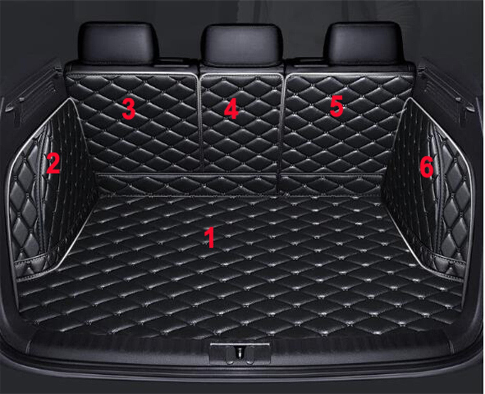 ya 5 8.7 Boot Liner Tray Rear Trunk Floor Mat for for Land Rover for Range for Rover Evoque 2020-2021
