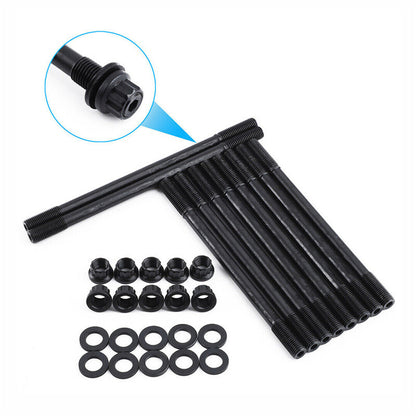ya 5 8.7 208-4302 Cylinder Head Stud Kit for Non-VTEC B18A1 B18B1 LS Engine B20B4 B20Z2