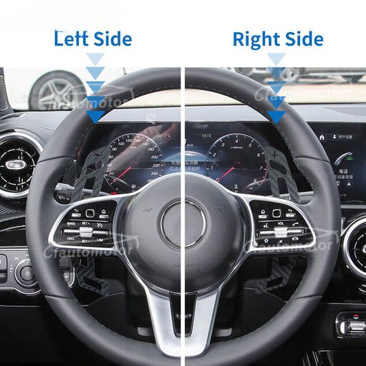 ya 8 5.27 Magnetic Carbon Fiber Shift Paddles for 2016+ for benz CLA GLE GLA GLS E Class