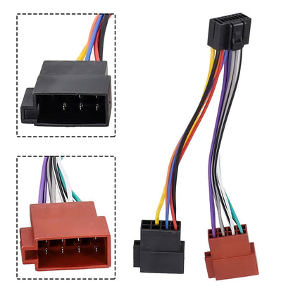 ya 5 8.7 ISO Standard Harness Connector for Audio Plastic Replacement 160x40x25 Mm