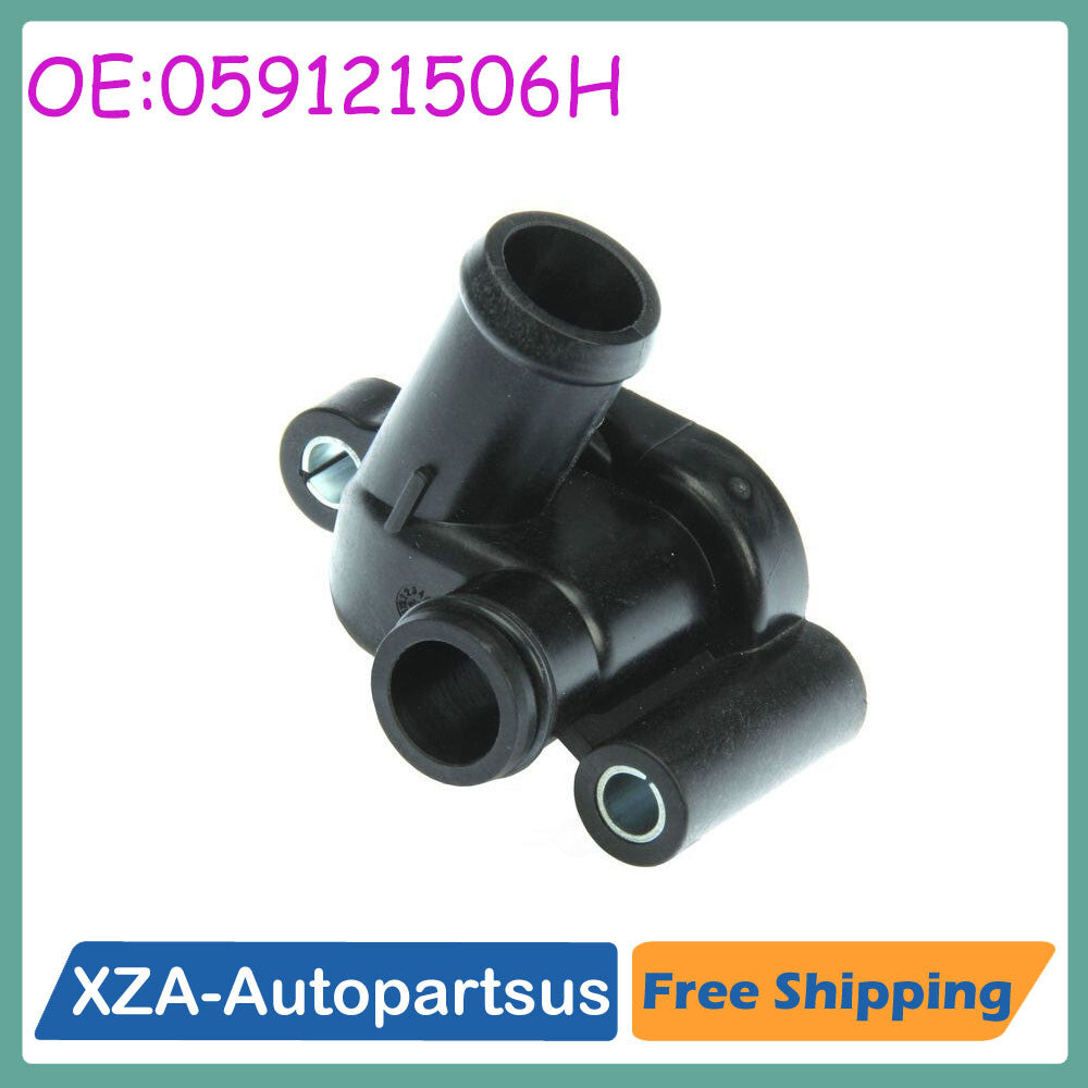 ya 11 6.8 Coolant Thermostat Housing Assembly 059121506H ONE Custom for Audi A6 3.0L