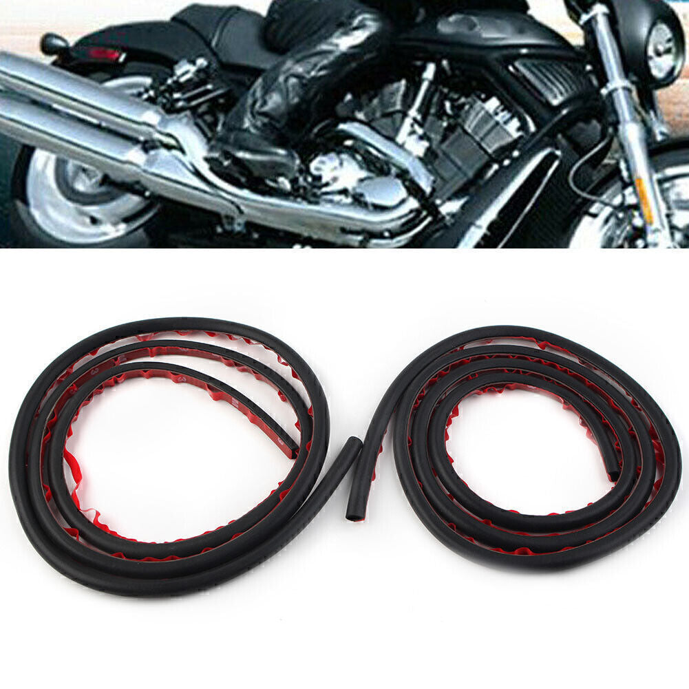 ya 12 5.21 170cm Rubber Seal Gaskets Fit for Harley Touring Saddlebag Lids Gaskets Weather Strip