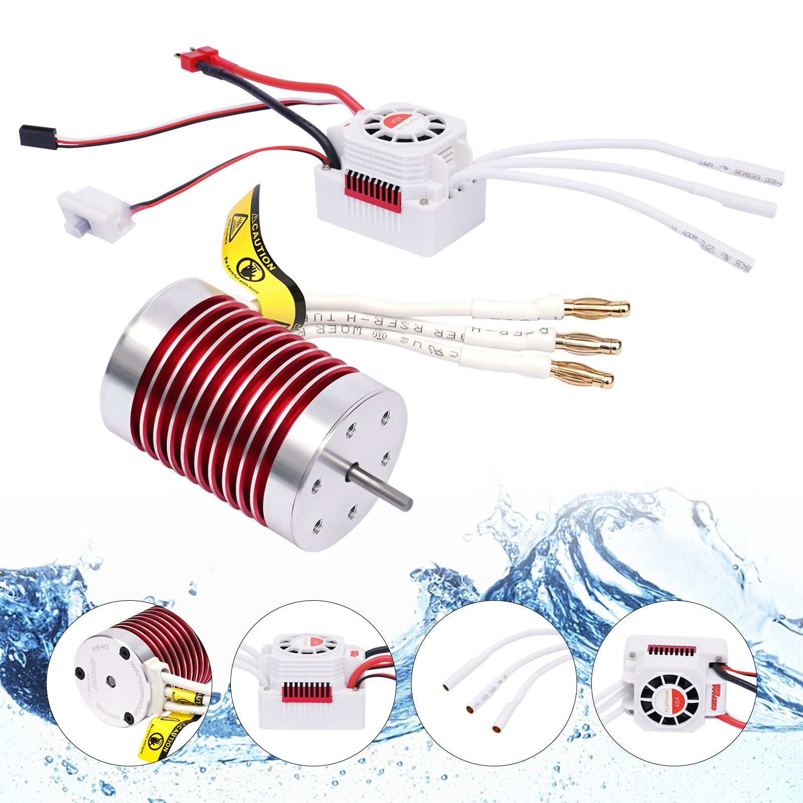 ya 26 7.28.3 1/14 Vehicle 2845 Platinum Inter l Rotation 4-Pole Sensorless Brushless Motora