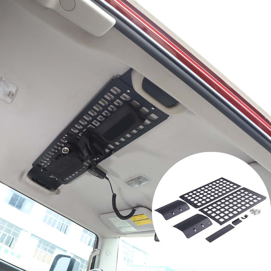 ya 2 7.14 Aluminum Alloy Front Roof Bag Storage Bracket for Toyota FJ Cruiser 2007 - 2021