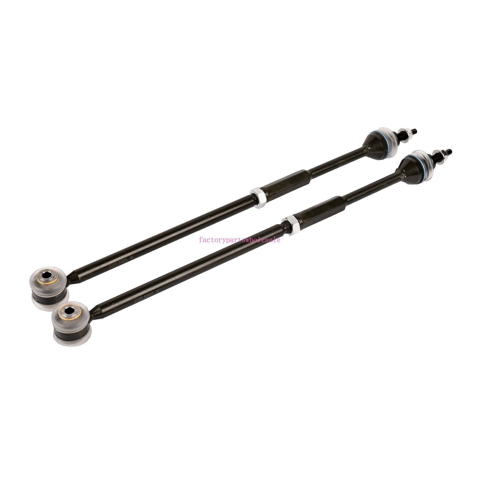 ya 5 8.7 2*Rear Tie Rods L&R Control Arm Tie Rod for Jaguar F-Type S-Type XF X C2D5993