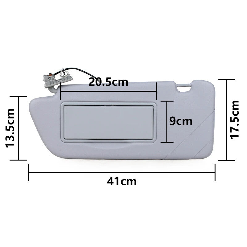 ya 5 8.7 Car Sun Visor Accessories for Citroen C5 for Peugeot 2008 3008 308S With Light