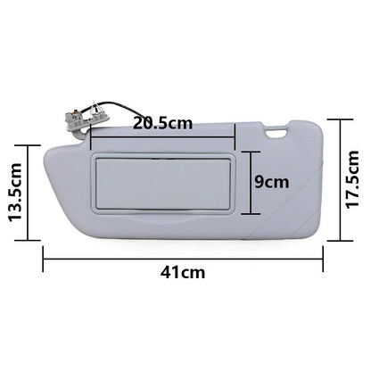 ya 5 8.7 Car Sun Visor Accessories for Citroen C5 for Peugeot 2008 3008 308S With Light