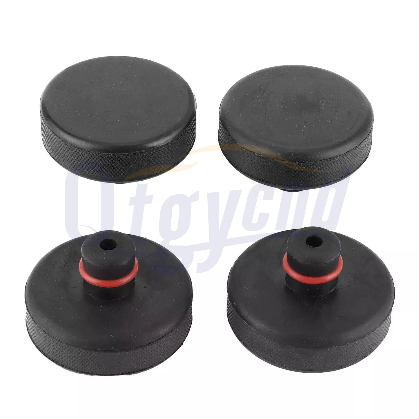 ya 1 6.30 New 4Pcs Rubber Jack Lift Pad Adapter Tool Black Fit for for Tesla for Model 3/Y/S/X