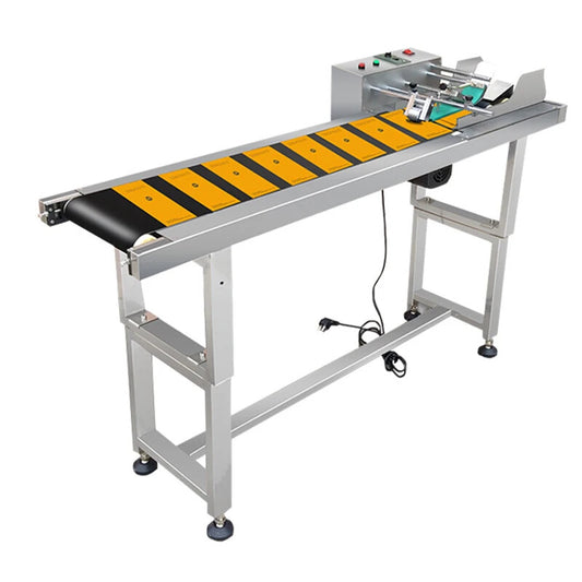 Automatic Intelligent Online Paper Label Separator Inkjet Printer Feed Conveyor