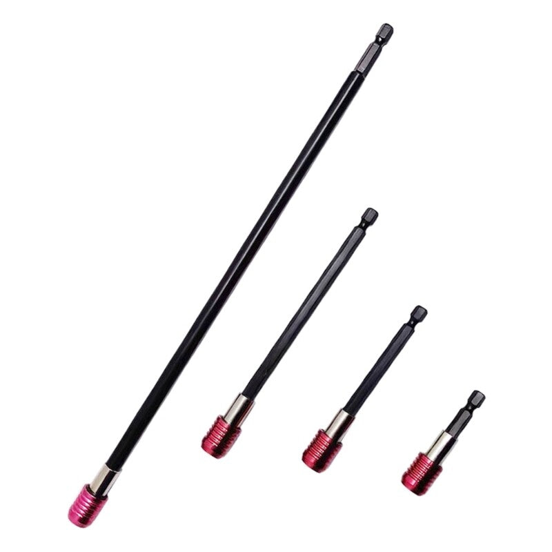 ya 26 4Pcs 4 Bit Holder 60/100/150/300mm Screwdriver Bar Power