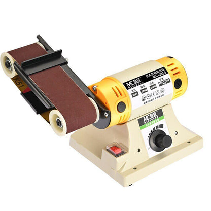 ya 17 220V Belt Machine Desktop Abrasive Belt Grinding Machine DIY Electric 850W