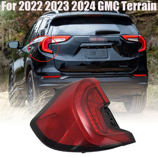 ya 10 10.28 2022 2023 2024 for GMC Terrain Driver Side Outer Tail Light Lamp 87838561 n