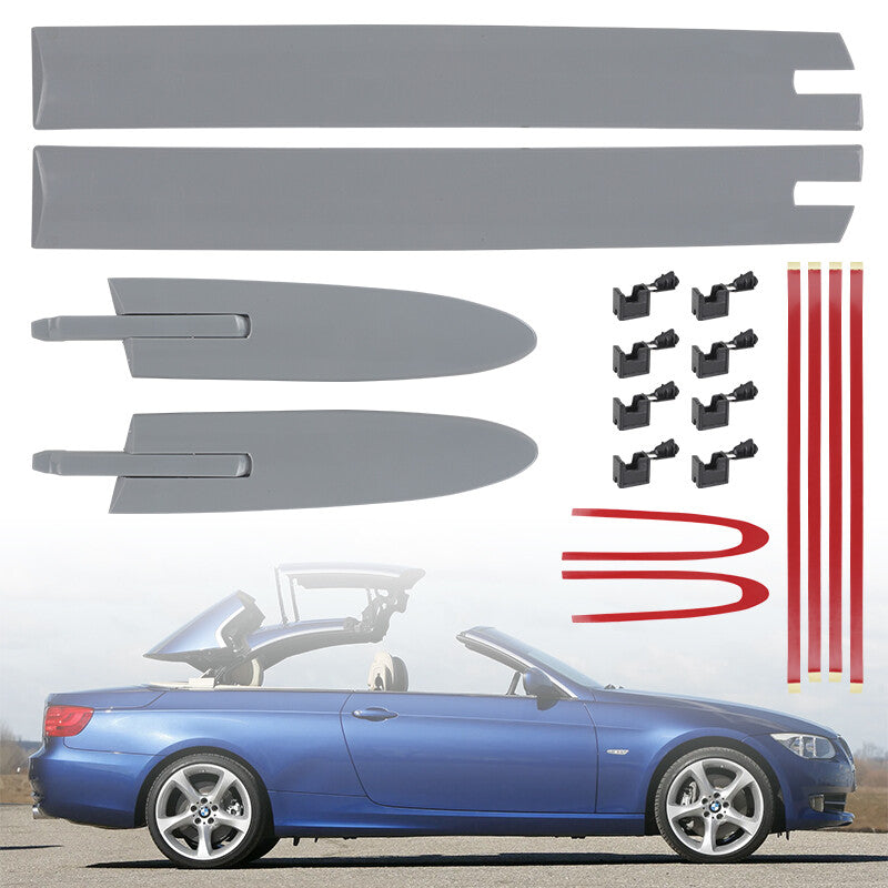 ya 5 8.7 4Pcs Left+Right Convertible Roof Top Hinge Cover Clip for BMW 335i M3 M4 F83 E93
