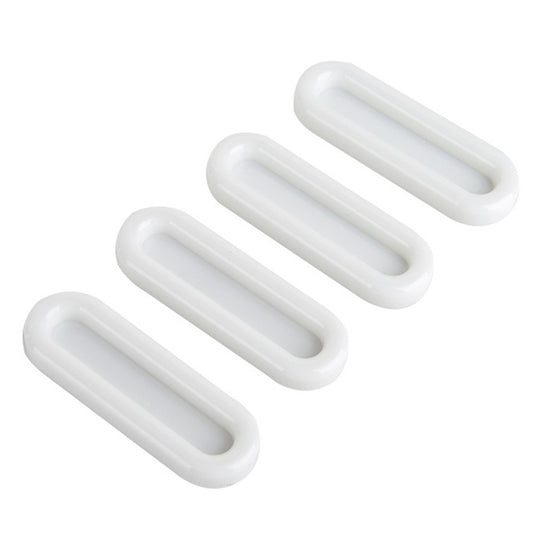 ya 28 2Pair Plastic Self-Adhesive Door Handle Cabinet Wardrobe Glass Drawer Handles