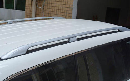 ya 5 8.7 for Nissan Armada Patrol 17-20 Cargo Rack Cross Bars Top Roof Silver Aluminum 2X