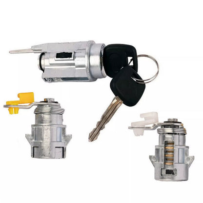 ya 5 8.7 69052-35150 Front Left Right Door Lock Cylinder w/ Keys for Toyota for 4Runner 98-02