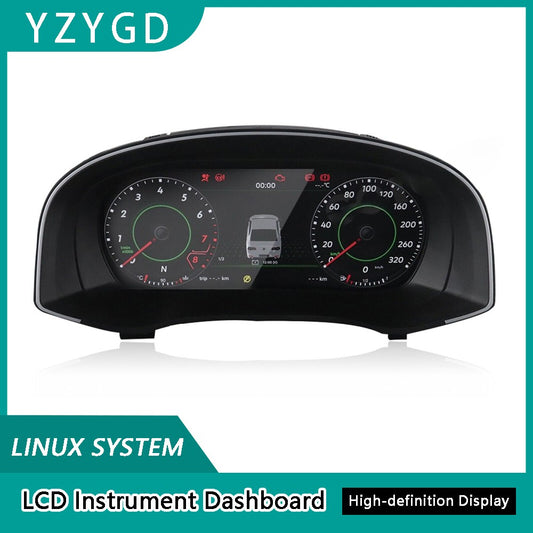 ya 2 6.29 for Volkswagen for Passat 2011-2015 Speedometer Digital LCD Instrument Cluster SWC