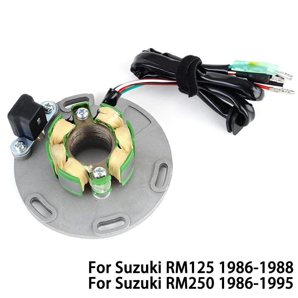 ya 2 6.30 32101-28C02 Stator Coil for Suzuki RM250 1986-1995 RM125 1986-1988 32101-01B32