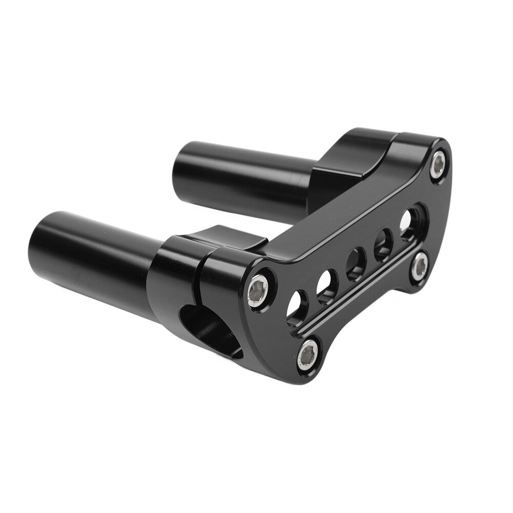 ya 5 8.7 4 Handlebar Risers Top Clamp Mount for Harley Sportster Dyna Softail Road
