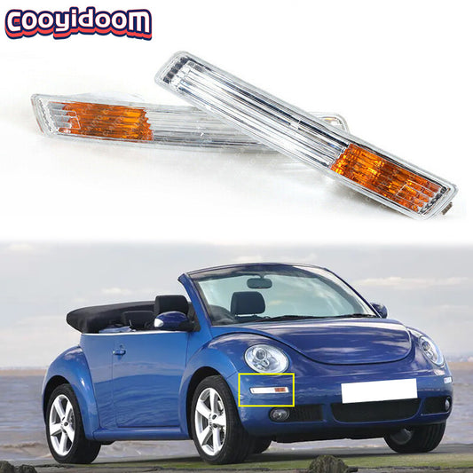 ya 4 6.17.2 Front Lamp Daytime Running Lamp Bumper Turn Signal Light for VW Beetle 2006-2010
