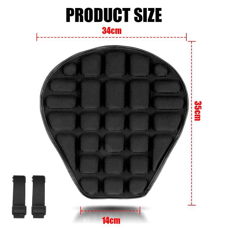ya 5 8.7 Motorcycle 3D Comfort for SEAT Cushion Pillow Pad Pressure Relief Cover Universal