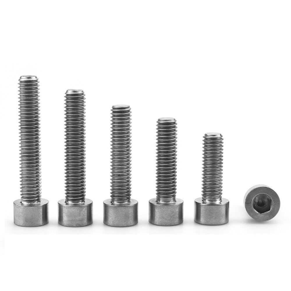 GR2 Titanium Allen Hex Socket Bolts Cap Head Screws M10 M12 M16
