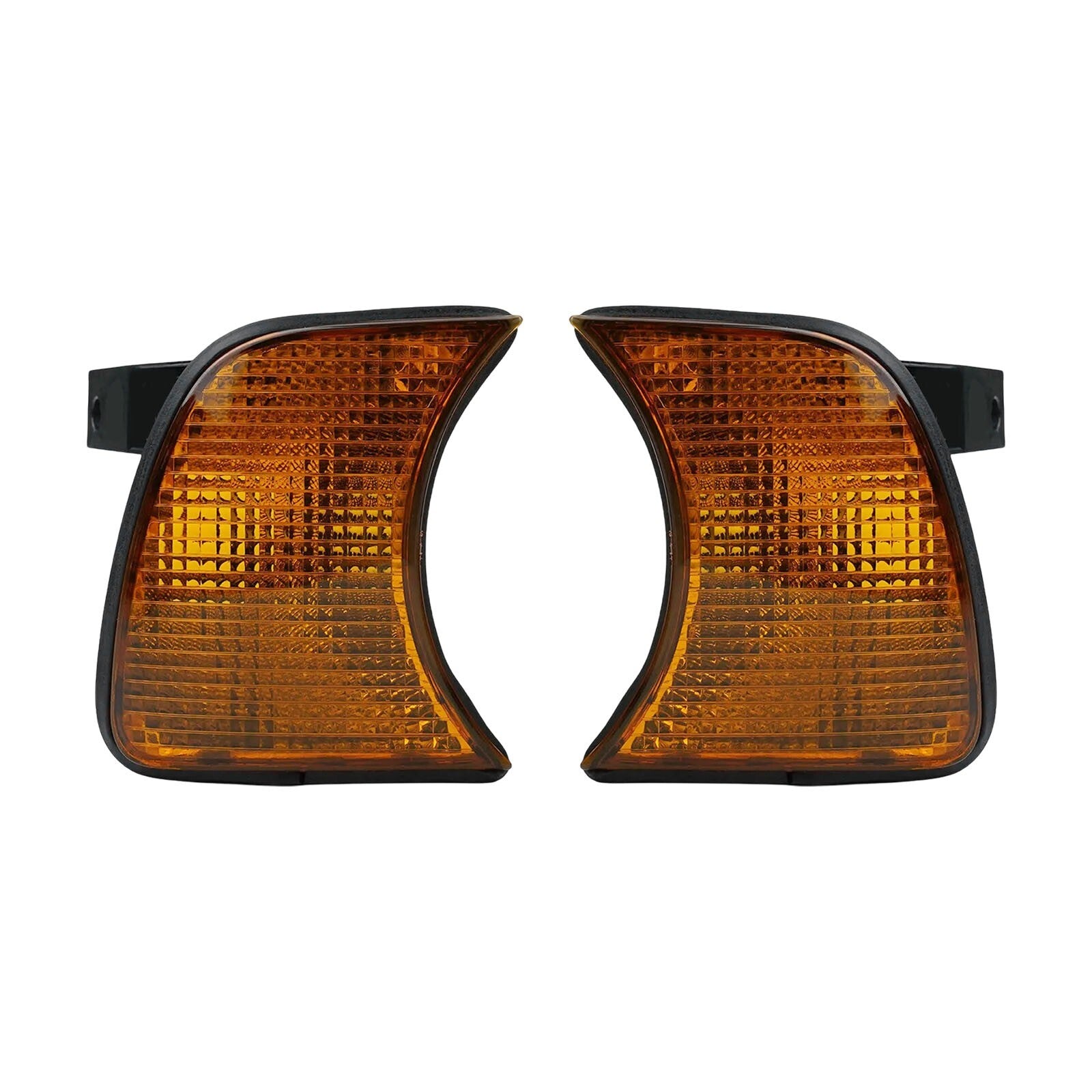 ya 3 6.25.3 for for BMW 5-Series E34 1989-1995 Corner Lights Turn Signals Light Without Bulbs