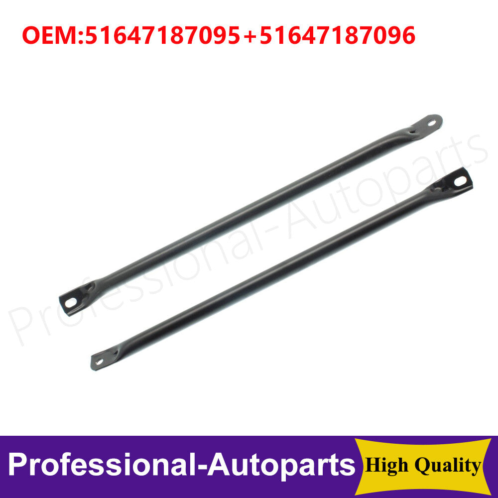 ya 27 7.20 1Pair Left+Right Radiator Support Brackets for 2011-2016 for BMW 528i 2009-2015