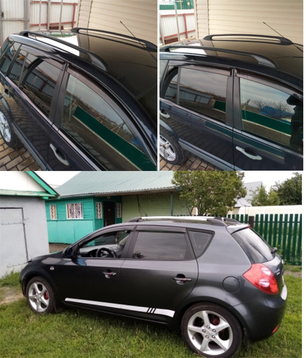 ya 5 8.7 1.3-meter roof luggage rack side rail f for Ram e aluminum black+silver - USA